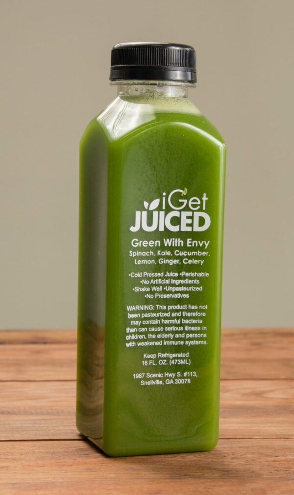 Green With Envy bottle